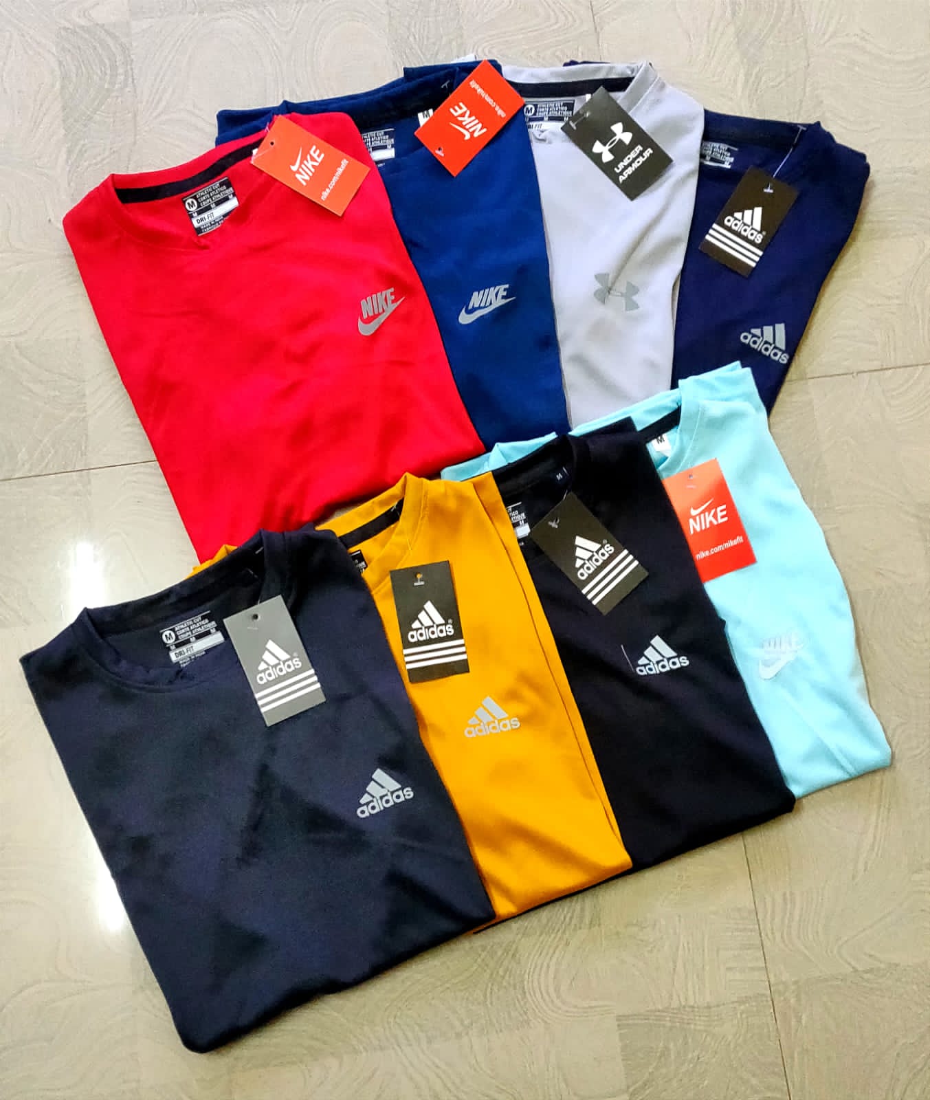 Combo of 5 Branded Lycra T Shirts Rs. 999 Only