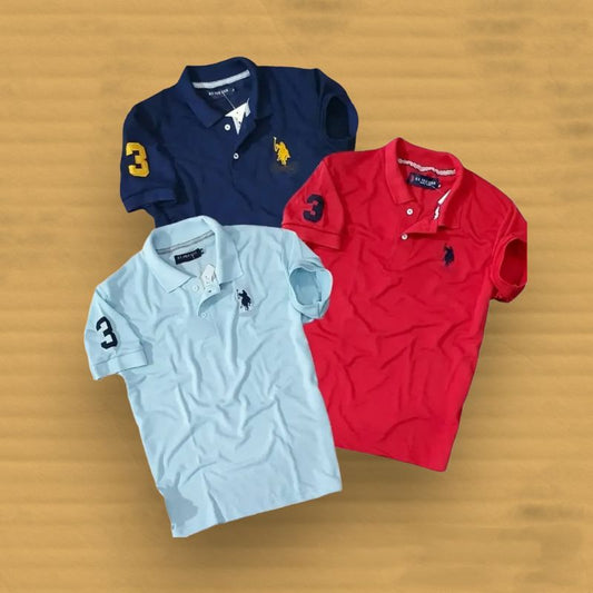 Combo of 3 Branded Polo T Shirts Rs. 799 Only